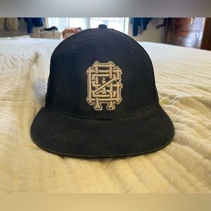 Grassroots GRiZ White Leather Strap-back